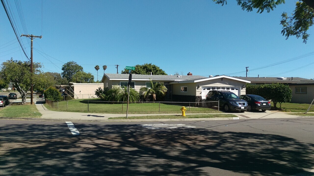 4095 Hatton St in San Diego, CA - Building Photo