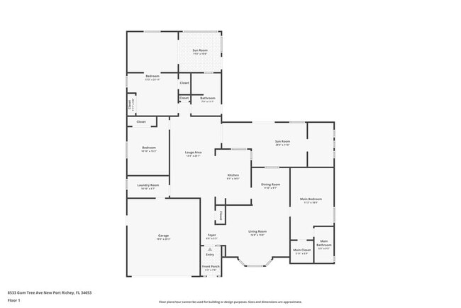 8533 Gum Tree Ave in New Port Richey, FL - Building Photo - Building Photo