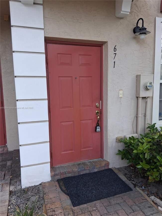 property at 671 NW 42nd Ave