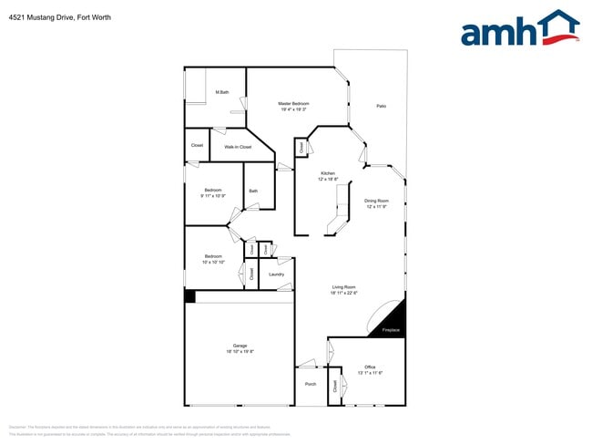 4521 Mustang Dr in Fort Worth, TX - Foto de edificio - Building Photo