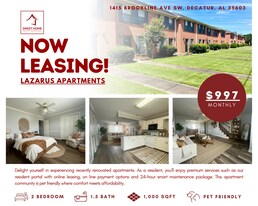 1417 Brookline Ave SW in Decatur, AL - Building Photo