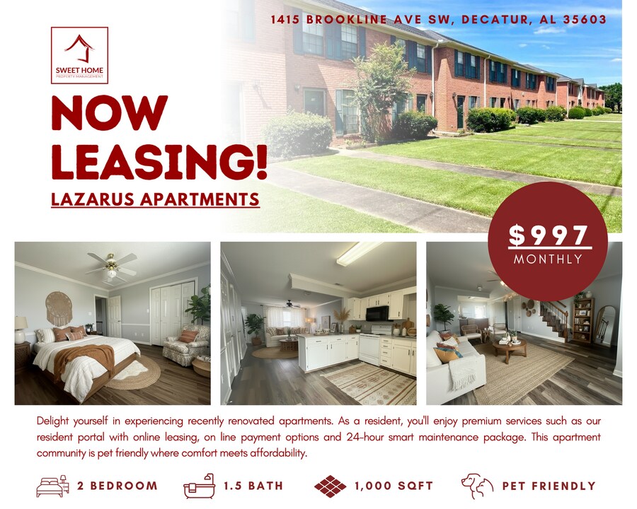 1417 Brookline Ave SW in Decatur, AL - Building Photo