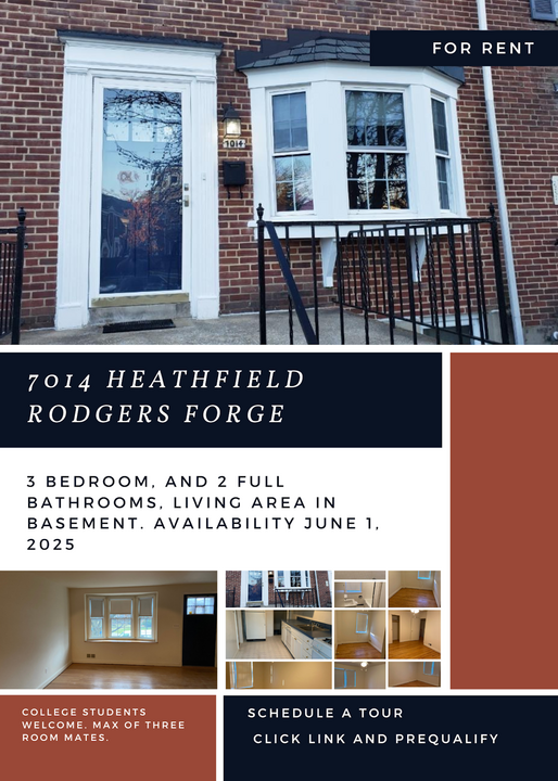 7014 Heathfield Rd in Baltimore, MD - Building Photo