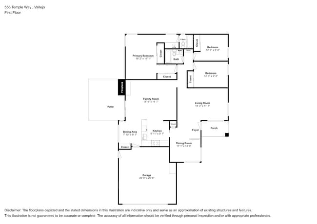 556 Temple Way in Vallejo, CA - Building Photo - Building Photo