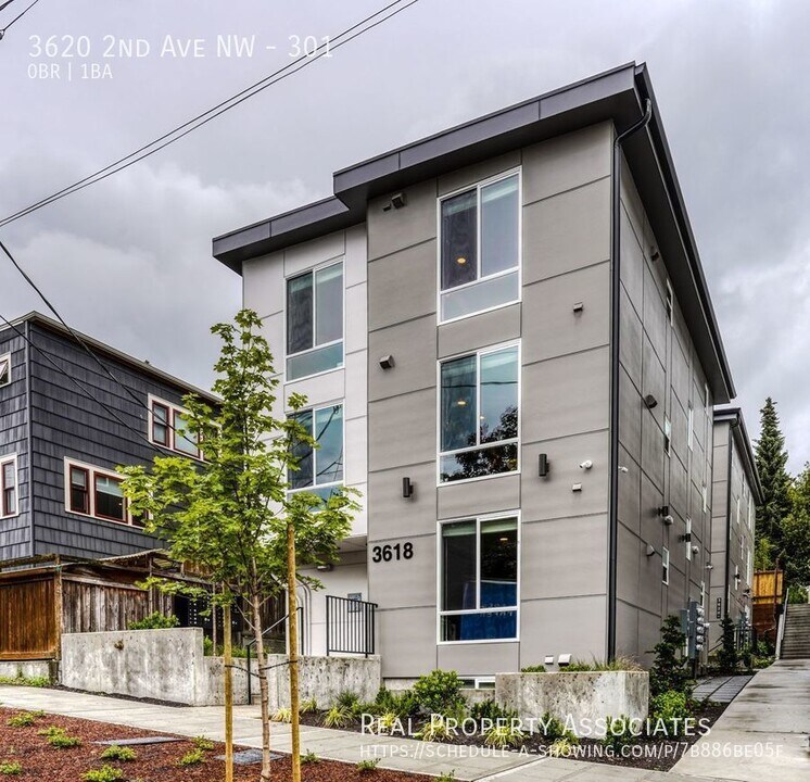 3620 2nd Ave NW, Unit 301 in Seattle, WA - Building Photo