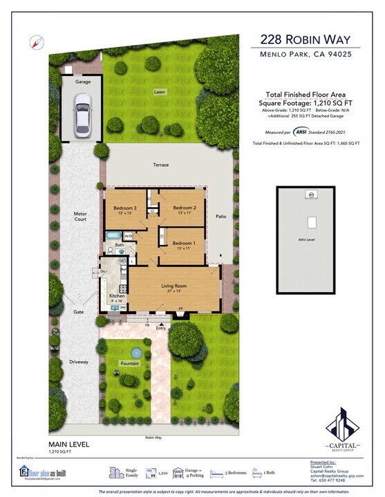 228 Robin Way in Menlo Park, CA - Building Photo