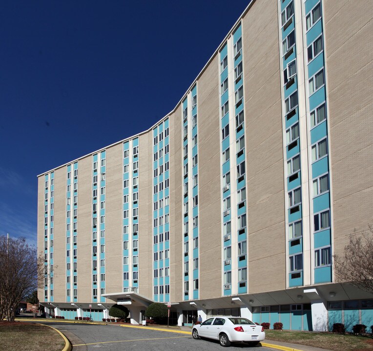 Sunrise Towers in Winston-Salem, NC - Building Photo