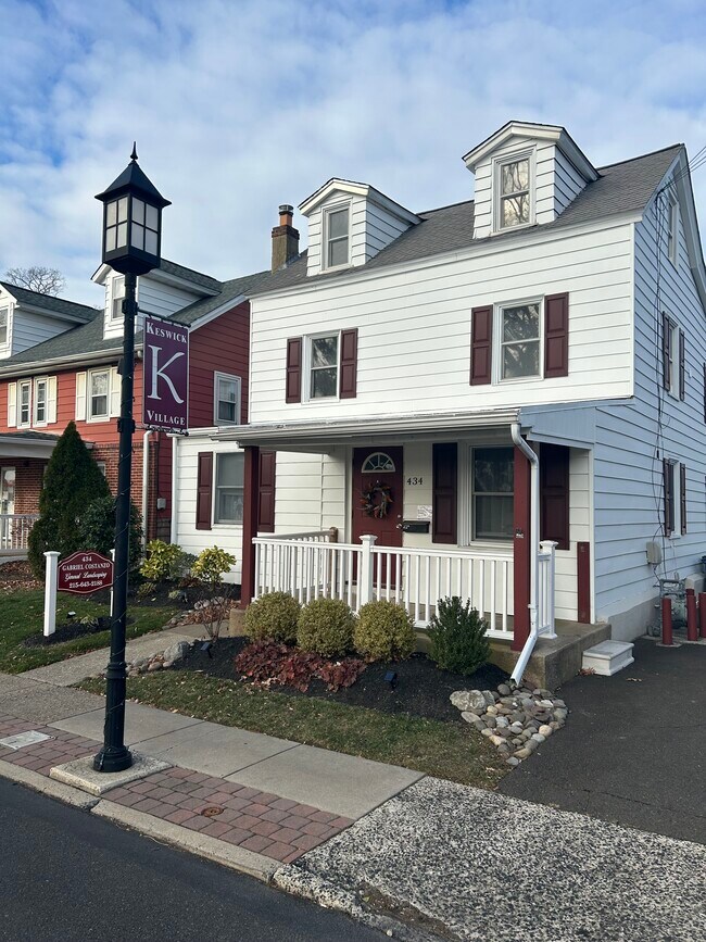 434 N Easton Rd, Unit #2 in Glenside, PA - Foto de edificio - Building Photo