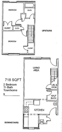 Petersburg East in Petersburg, VA - Foto de edificio - Floor Plan