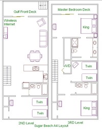 Navarre Sugar Beach in Navarre, FL - Building Photo - Floor Plan