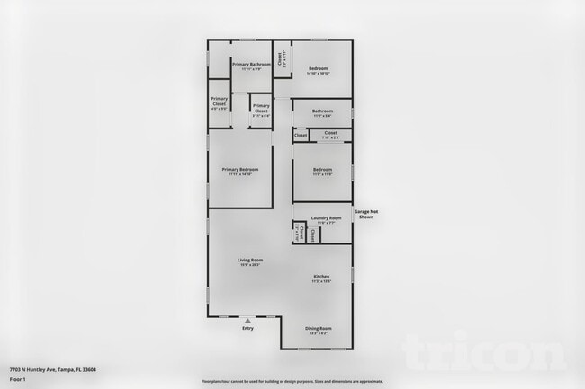 7703 N Huntley Ave in Tampa, FL - Foto de edificio - Building Photo