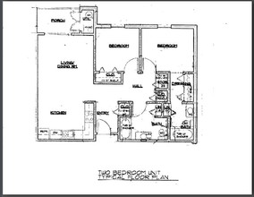 Blue Springs Village Apartments in Greeneville, TN - Foto de edificio - Floor Plan