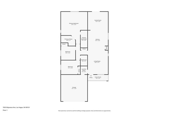 7933 Odysseus Ave, Unit 4 in Las Vegas, NV - Foto de edificio - Building Photo