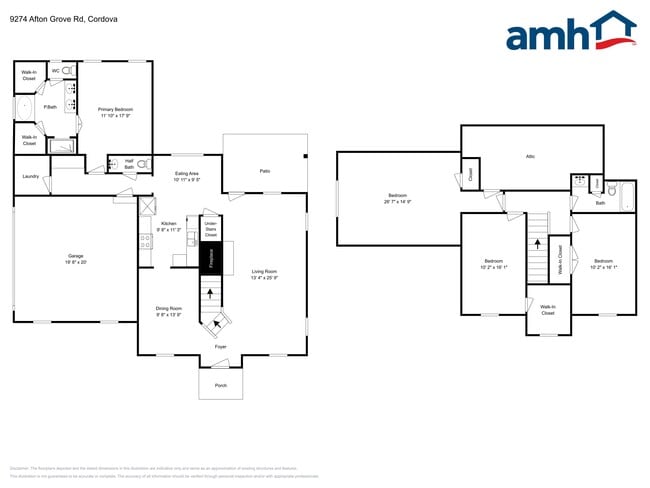 9274 Afton Grove Rd in Cordova, TN - Foto de edificio - Building Photo