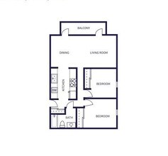 Bayside Apartments in Pinole, CA - Foto de edificio - Floor Plan