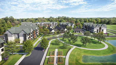 Farmhouse at Lantern Commons in Westfield, IN - Foto de edificio - Building Photo