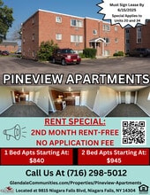 Pineview Apartments in Niagara Falls, NY - Foto de edificio - Building Photo