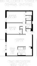 Park Place Apartments in Oshawa, ON - Building Photo - Floor Plan