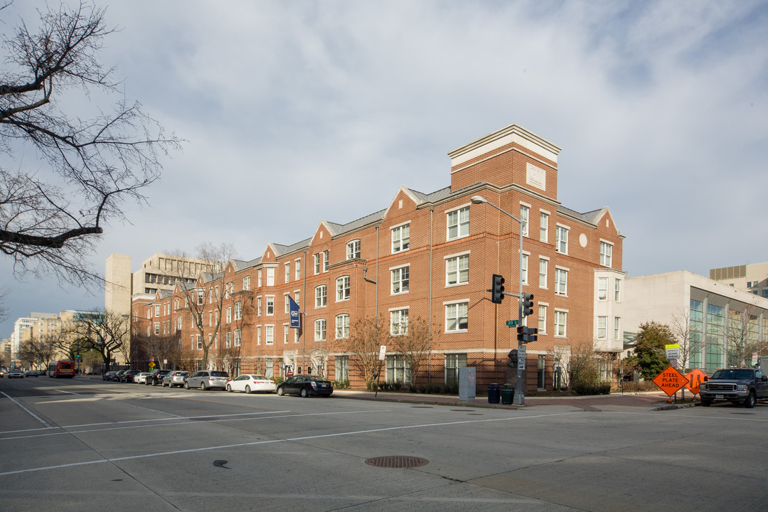 Greek Townhouse Row in Washington, DC - Building Photo