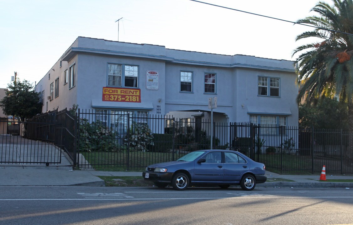 501-505 N Avenue 50 in Los Angeles, CA - Building Photo