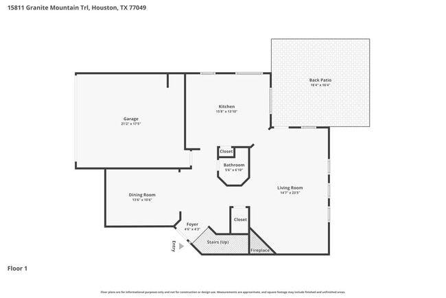 15811 Granite Mountain Trail in Houston, TX - Building Photo - Building Photo