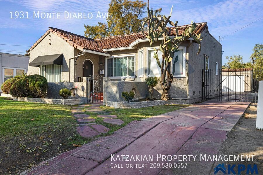 1931 Monte Diablo Ave in Stockton, CA - Foto de edificio