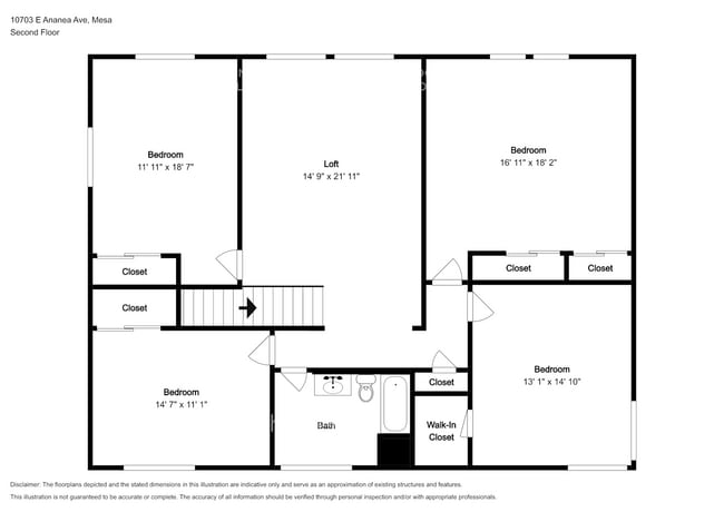 10703 E Ananea Ave in Mesa, AZ - Foto de edificio - Building Photo