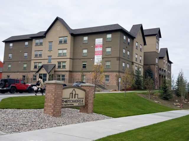 The Towers Two in Rexburg, ID - Building Photo