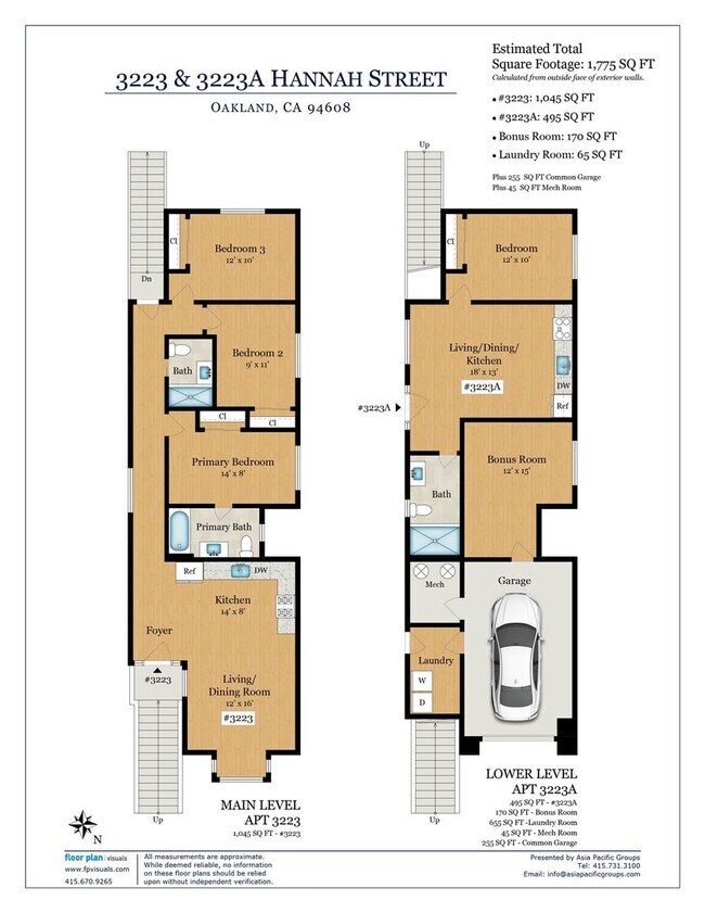 3221-3223 Hannah St in Oakland, CA - Building Photo - Building Photo