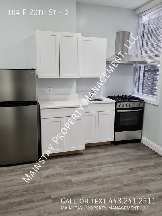 104 E 20th St-Unit -2 in Baltimore, MD - Building Photo