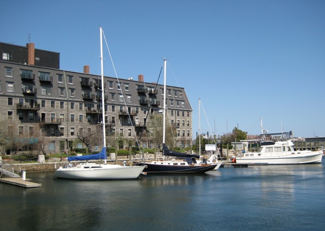 Lewis Wharf Condominium in Boston, MA - Building Photo