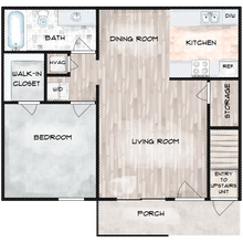 Shiloh Creek Apartments in Russellville, AR - Building Photo - Floor Plan