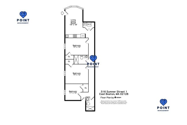 516 Sumner St, Unit #1 in Boston, MA - Building Photo - Building Photo