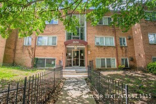 2636 Wade Rd SE in Washington, DC - Building Photo