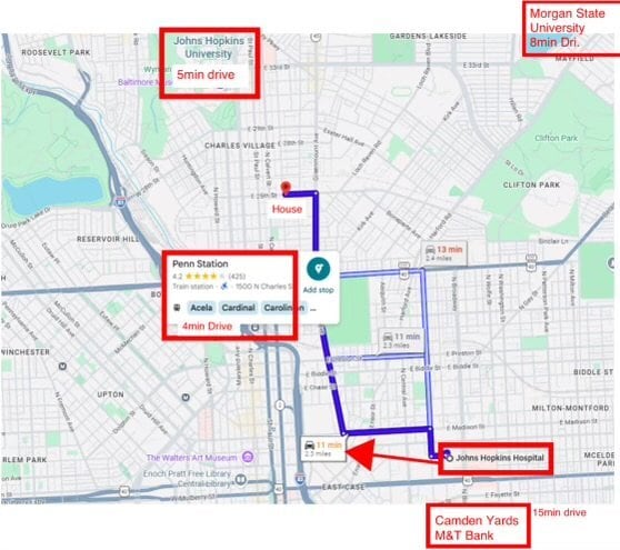 307 E 25th St, Unit Bsmt in Baltimore, MD - Foto de edificio - Building Photo