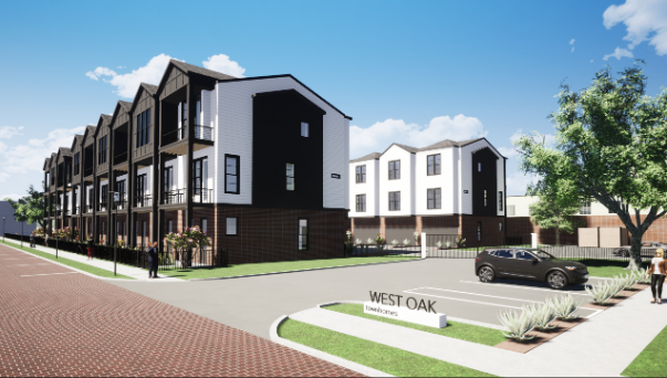 West Oak Townhomes in Tyler, TX - Foto de edificio - Building Photo