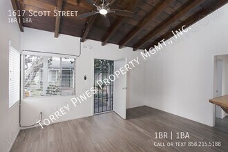 1617 Scott St in San Diego, CA - Building Photo - Building Photo