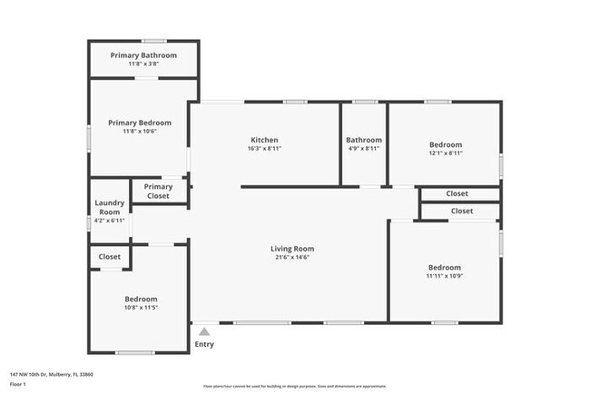 147 NW 10th Dr in Mulberry, FL - Building Photo - Building Photo