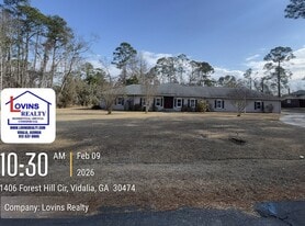 1406 Forest Hill Cir in Vidalia, GA - Building Photo