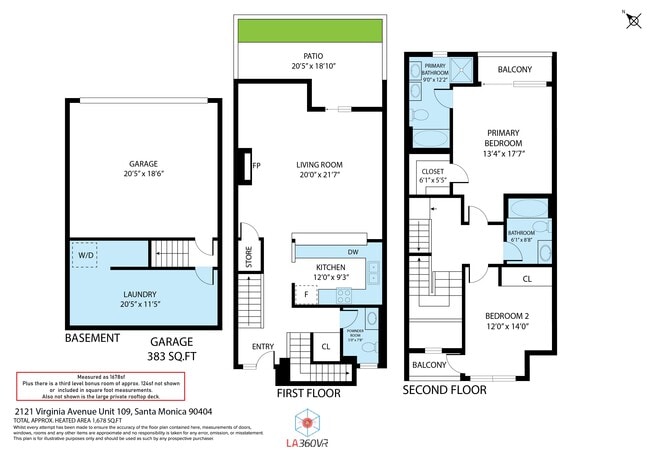 2121 Virginia Ave in Santa Monica, CA - Foto de edificio - Building Photo