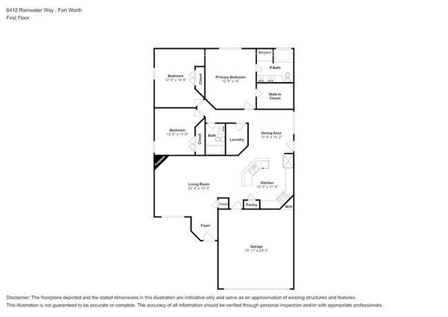 6412 Rainwater Way in Fort Worth, TX - Foto de edificio - Building Photo