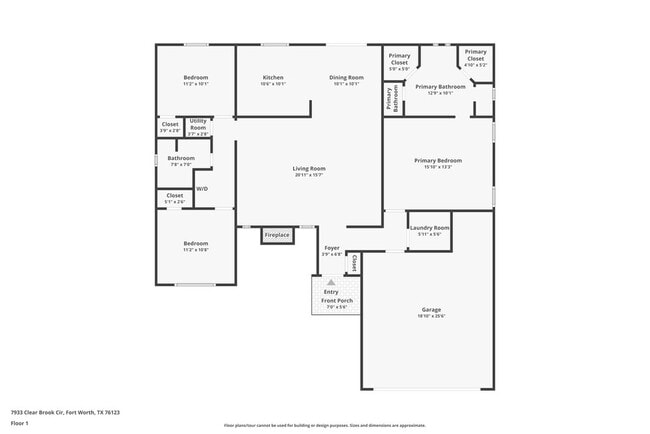 7933 Clear Brook Cir in Fort Worth, TX - Building Photo - Building Photo