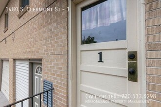 1480 S Clermont St in Denver, CO - Building Photo - Building Photo