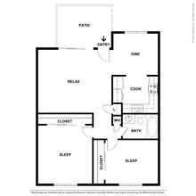 Livermore Gardens in Livermore, CA - Foto de edificio - Floor Plan
