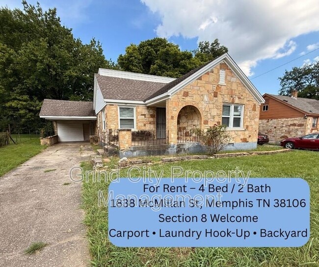 property at 1838 McMillan St