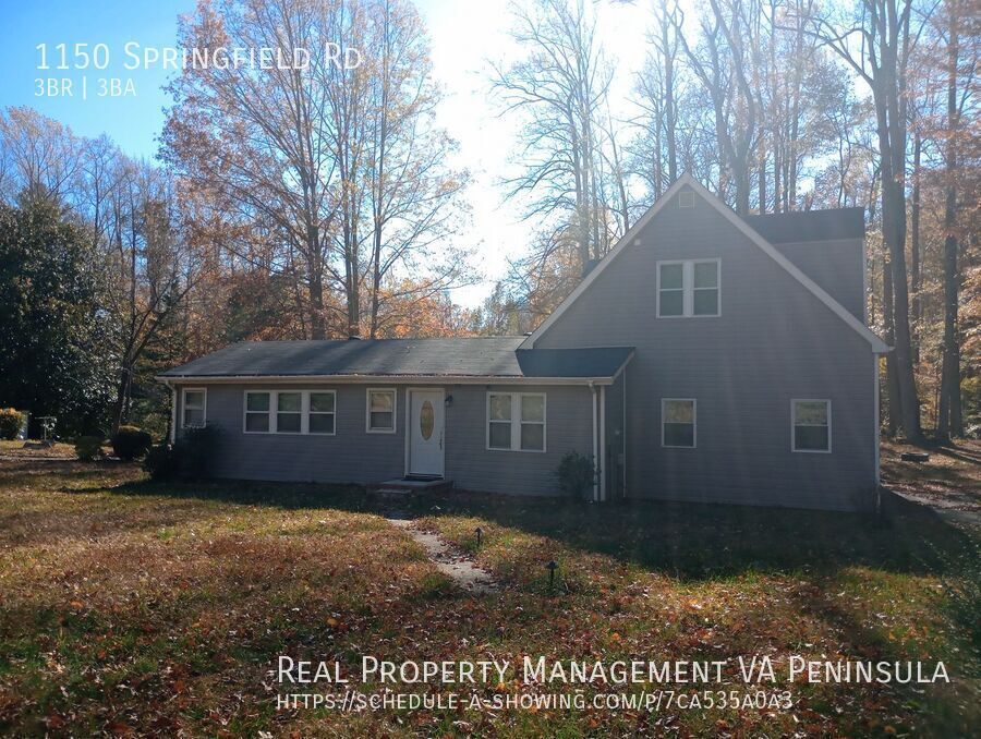 1150 Springfield Rd in Williamsburg, VA - Building Photo