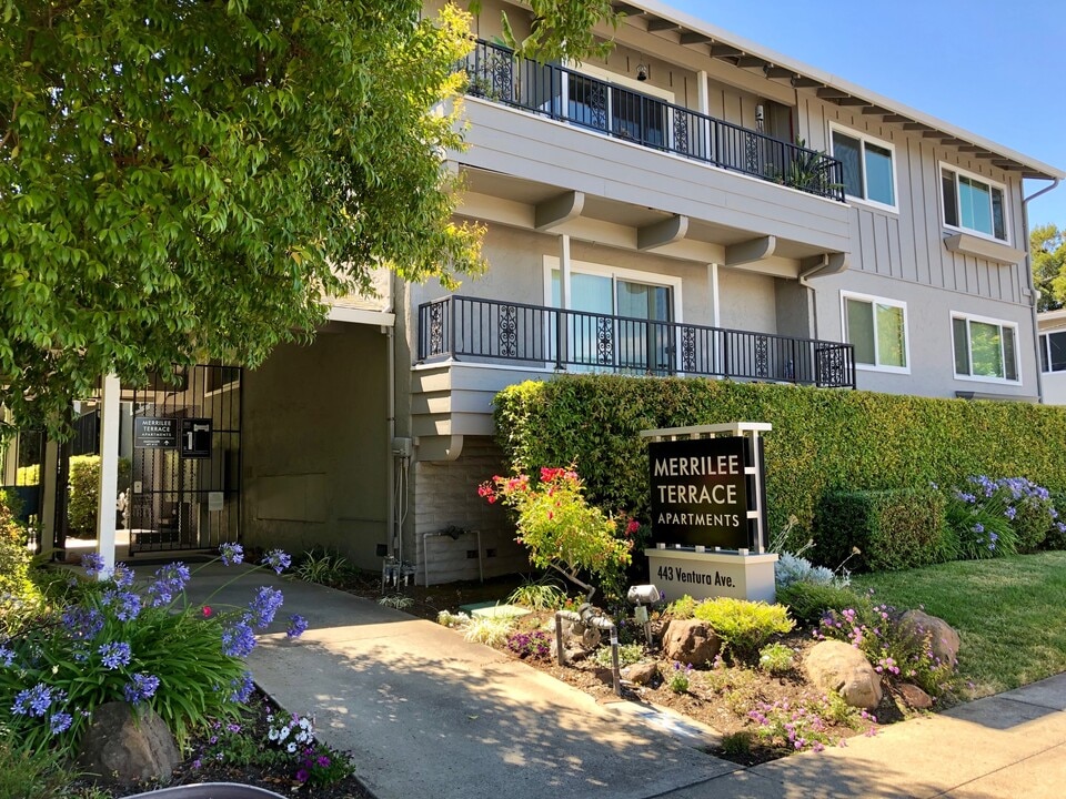 Merrilee Terrace Apartments in Palo Alto, CA - Foto de edificio