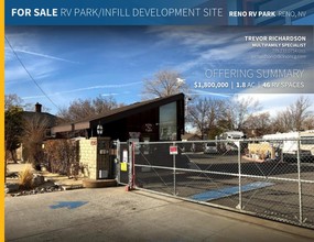 Reno RV Park/Infill Development Site in Reno, NV - Building Photo - Other