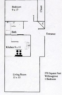 Willow Grove Apartments in Buffalo, NY - Foto de edificio - Floor Plan