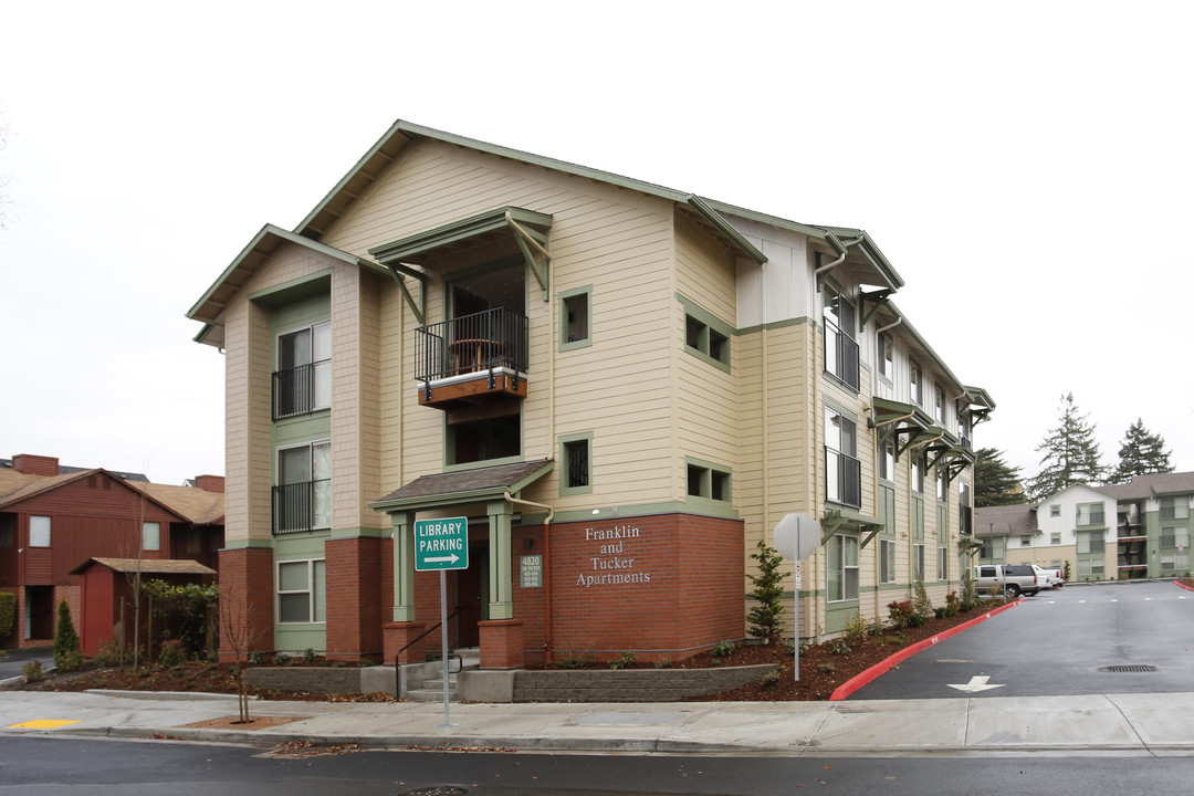 Franklin and Tucker Apartments in Beaverton, OR - Building Photo